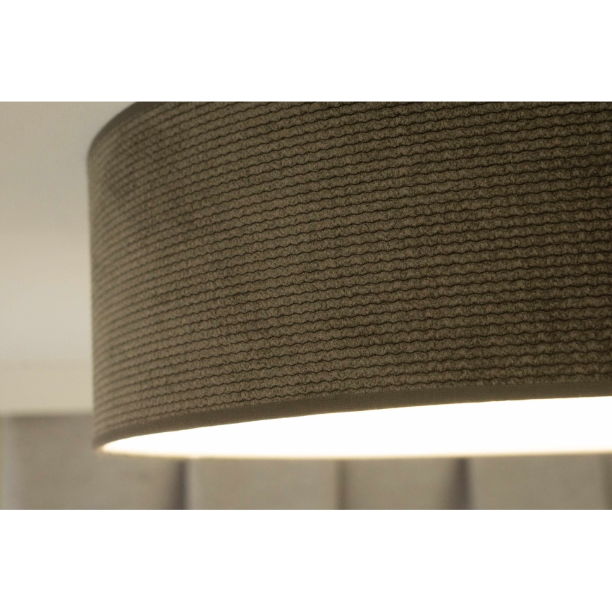 Duolla - LED Stropna svetilka CORTINA LED/26W/230V pr. 45 cm 4000K rjava