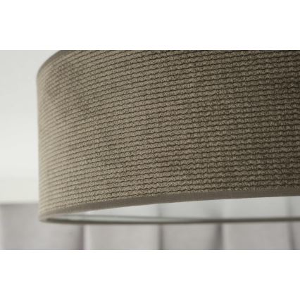 Duolla - LED Stropna svetilka CORTINA LED/26W/230V pr. 45 cm 4000K rjava