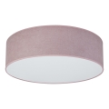 Duolla - LED Stropna svetilka CORTINA LED/26W/230V pr. 45 cm 4000K roza