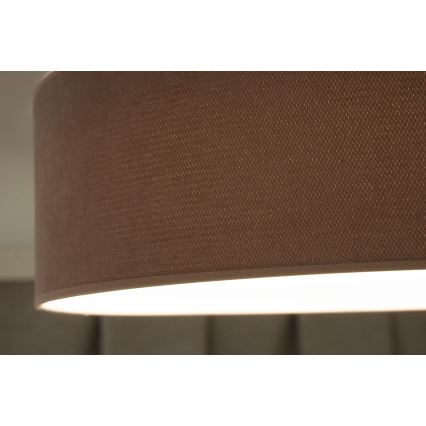 Duolla - LED Stropna svetilka CORTINA LED/26W/230V pr. 45 cm 4000K roza