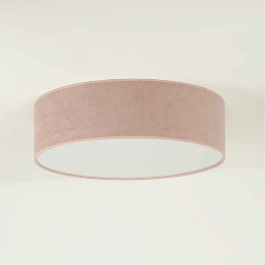 Duolla - LED Stropna svetilka CORTINA LED/26W/230V pr. 45 cm 4000K roza