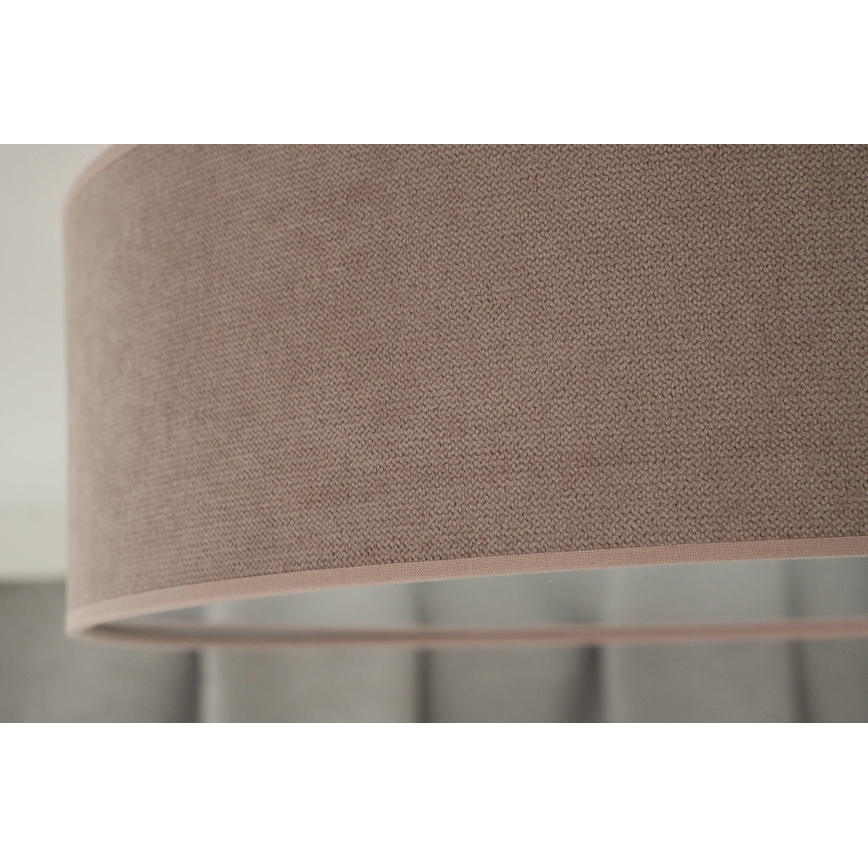Duolla - LED Stropna svetilka CORTINA LED/26W/230V pr. 45 cm 4000K roza