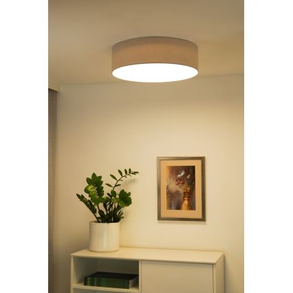 Duolla - LED Stropna svetilka CORTINA LED/26W/230V pr. 45 cm 4000K siva