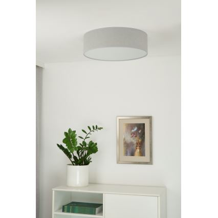 Duolla - LED Stropna svetilka CORTINA LED/26W/230V pr. 45 cm 4000K siva