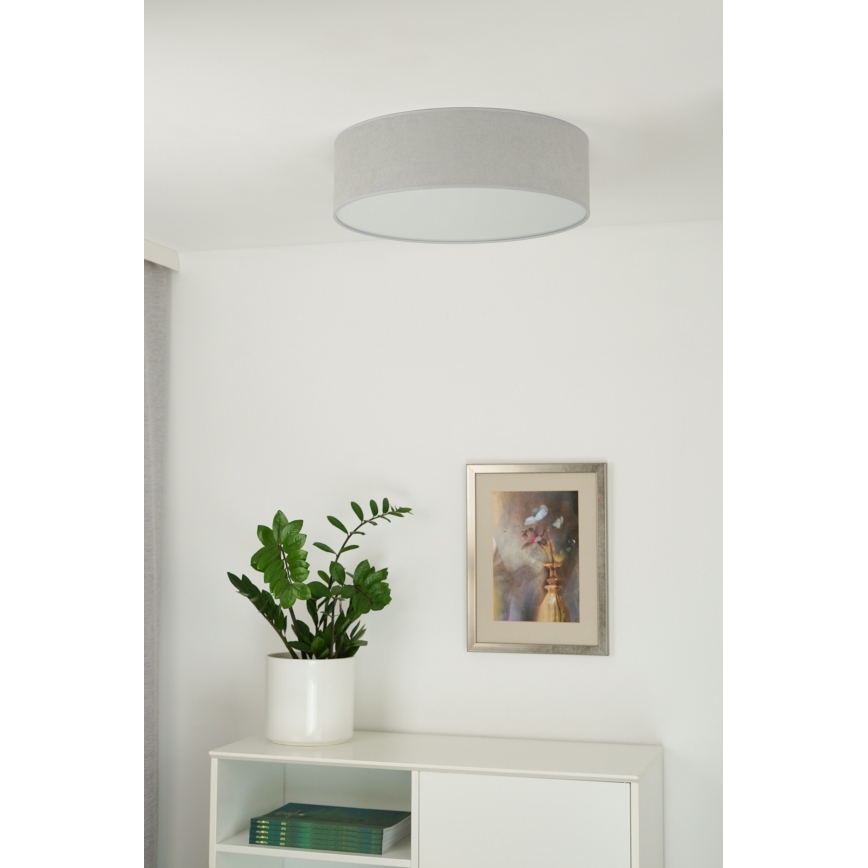 Duolla - LED Stropna svetilka CORTINA LED/26W/230V pr. 45 cm 4000K siva