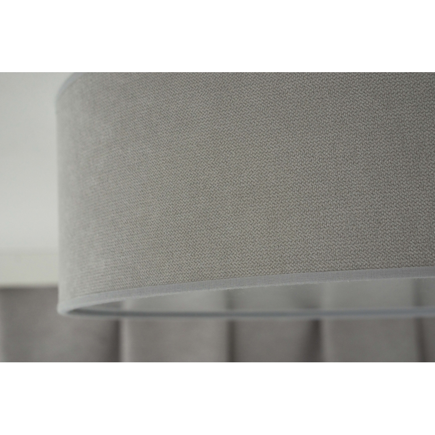 Duolla - LED Stropna svetilka CORTINA LED/26W/230V pr. 45 cm 4000K siva