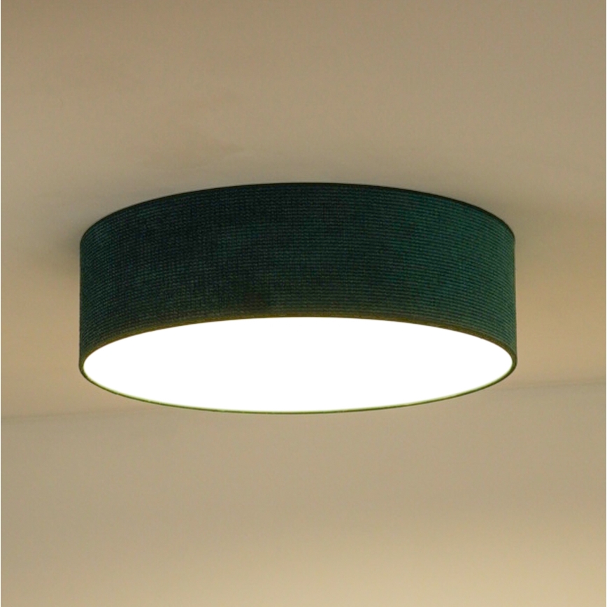 Duolla - LED Stropna svetilka CORTINA LED/26W/230V pr. 45 cm 4000K zelena