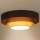 Duolla - LED Stropna svetilka LUNETA LED/26W/230V pr. 60 cm 4000K rjava/zlata/krem barva