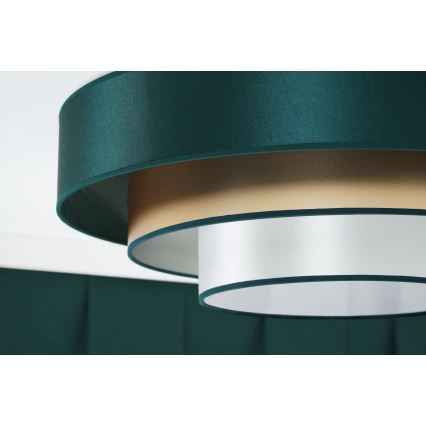 Duolla - LED Stropna svetilka LUNETA LED/26W/230V pr. 60 cm 4000K zelena/zlata/bela