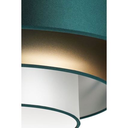 Duolla - LED Stropna svetilka LUNETA LED/26W/230V pr. 60 cm 4000K zelena/zlata/bela