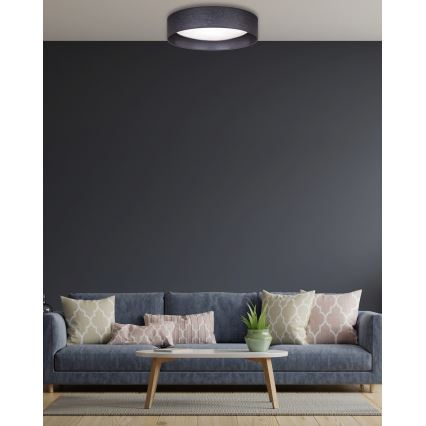 Duolla - LED Stropna svetilka ROLLER LED/24W/230V pr. 45 cm antracit