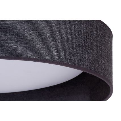 Duolla - LED Stropna svetilka ROLLER LED/24W/230V pr. 45 cm antracit