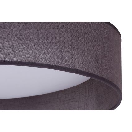 Duolla - LED Stropna svetilka ROLLER LED/24W/230V pr. 45 cm antracit