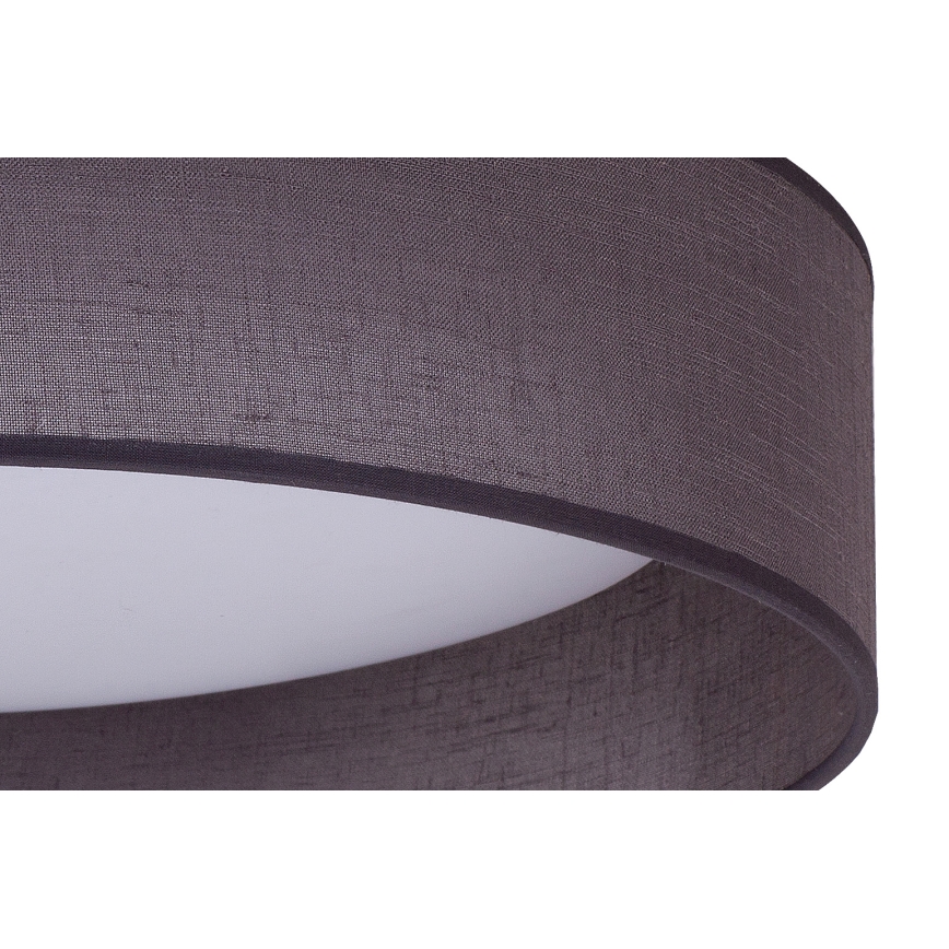 Duolla - LED Stropna svetilka ROLLER LED/24W/230V pr. 45 cm antracit