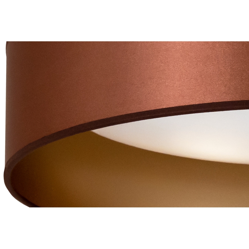Duolla - LED Stropna svetilka ROLLER LED/24W/230V pr. 45 cm baker/zlata