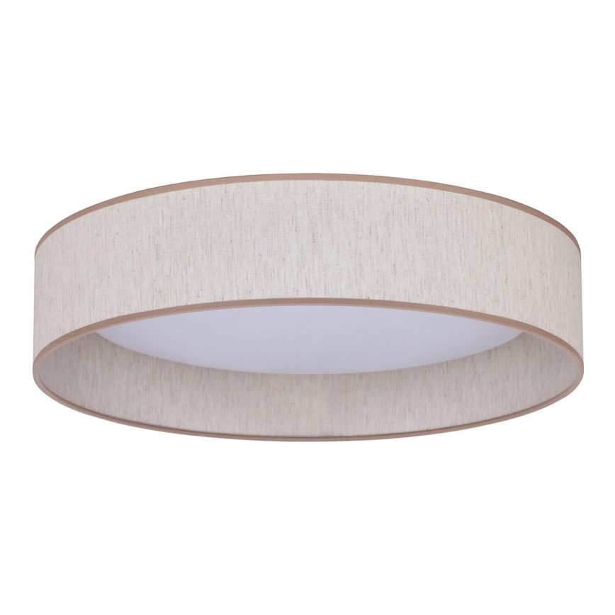 Duolla - LED Stropna svetilka ROLLER LED/24W/230V pr. 45 cm bež