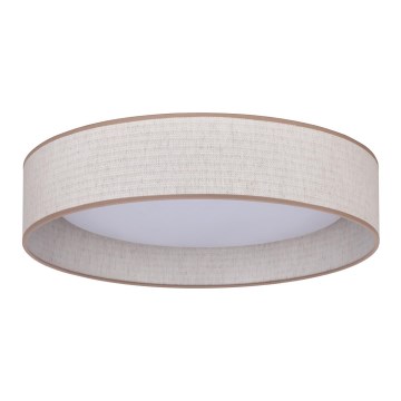 Duolla - LED Stropna svetilka ROLLER LED/24W/230V pr. 45 cm bež