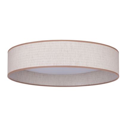 Duolla - LED Stropna svetilka ROLLER LED/24W/230V pr. 45 cm bež