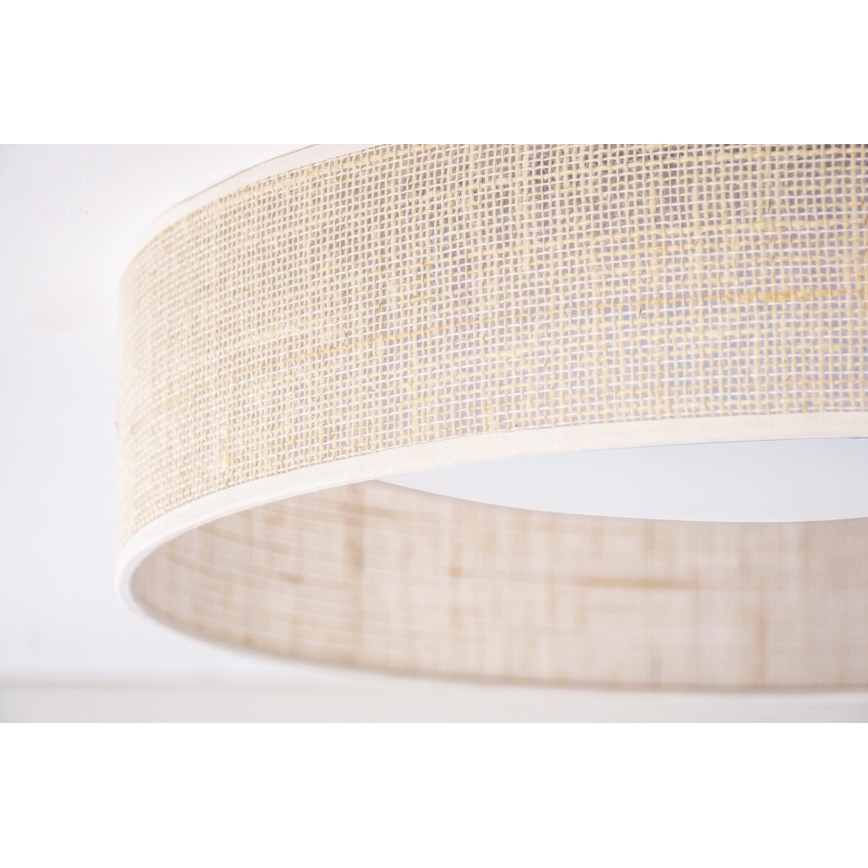 Duolla - LED Stropna svetilka ROLLER LED/24W/230V pr. 45 cm bež