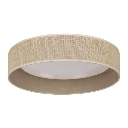 Duolla - LED Stropna svetilka ROLLER LED/24W/230V pr. 45 cm bež