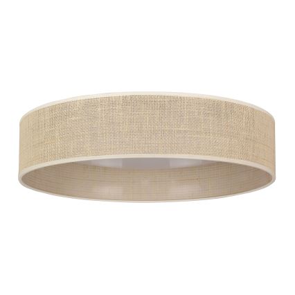 Duolla - LED Stropna svetilka ROLLER LED/24W/230V pr. 45 cm bež