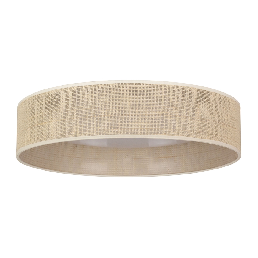 Duolla - LED Stropna svetilka ROLLER LED/24W/230V pr. 45 cm bež