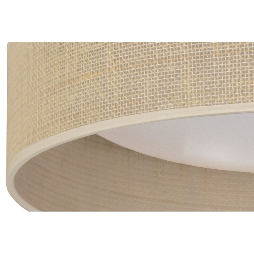 Duolla - LED Stropna svetilka ROLLER LED/24W/230V pr. 45 cm bež