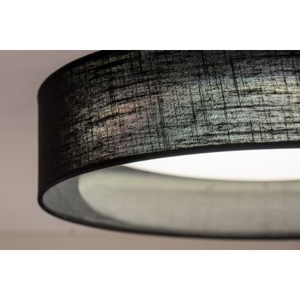 Duolla - LED Stropna svetilka ROLLER LED/24W/230V pr. 45 cm črna