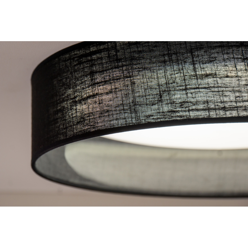 Duolla - LED Stropna svetilka ROLLER LED/24W/230V pr. 45 cm črna