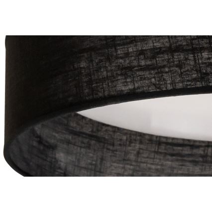 Duolla - LED Stropna svetilka ROLLER LED/24W/230V pr. 45 cm črna
