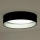 Duolla - LED Stropna svetilka ROLLER LED/24W/230V pr. 45 cm črna/srebrna