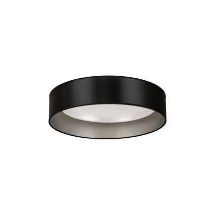 Duolla - LED Stropna svetilka ROLLER LED/24W/230V pr. 45 cm črna/srebrna