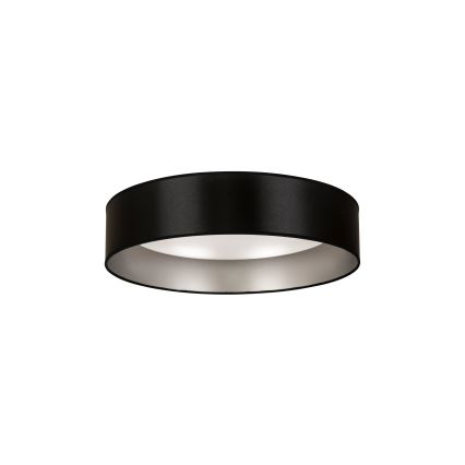 Duolla - LED Stropna svetilka ROLLER LED/24W/230V pr. 45 cm črna/srebrna