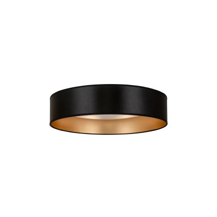 Duolla - LED Stropna svetilka ROLLER LED/24W/230V pr. 45 cm črna/zlata