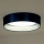 Duolla - LED Stropna svetilka ROLLER LED/24W/230V pr. 45 cm modra/srebrna