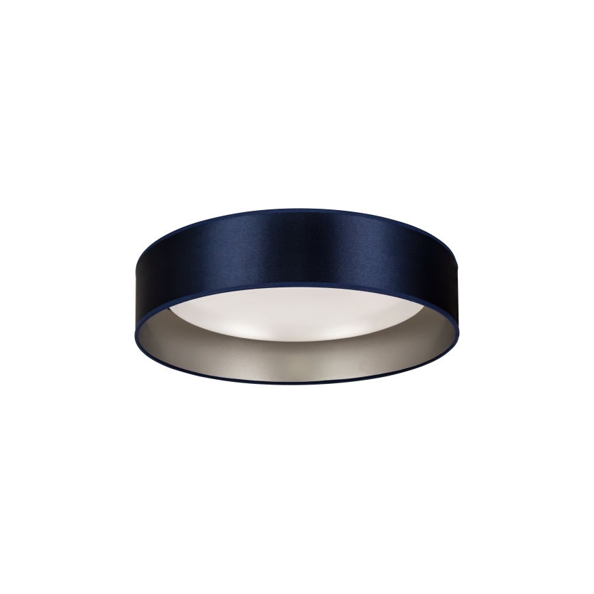 Duolla - LED Stropna svetilka ROLLER LED/24W/230V pr. 45 cm modra/srebrna