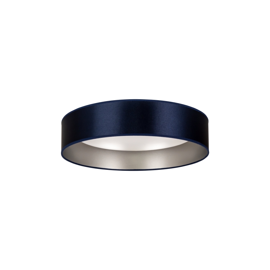 Duolla - LED Stropna svetilka ROLLER LED/24W/230V pr. 45 cm modra/srebrna