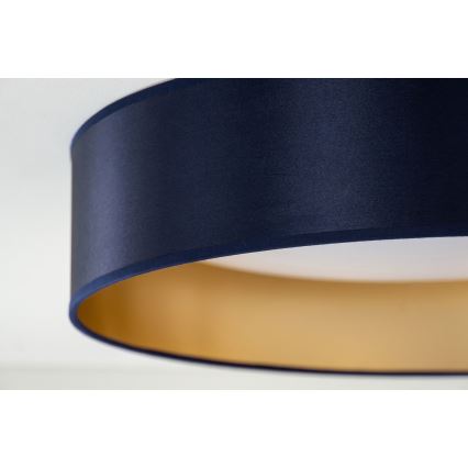 Duolla - LED Stropna svetilka ROLLER LED/24W/230V pr. 45 cm modra/zlata