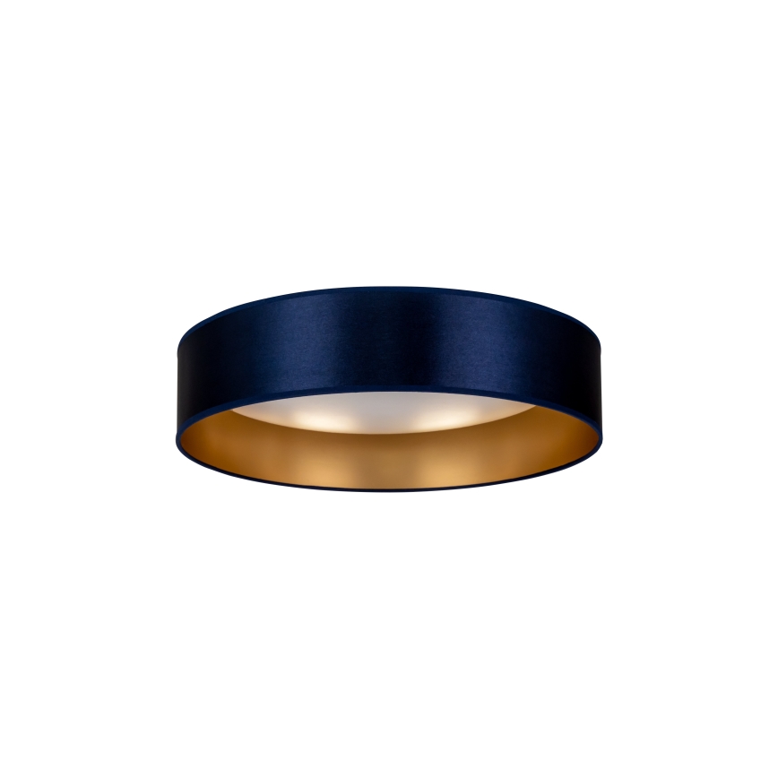 Duolla - LED Stropna svetilka ROLLER LED/24W/230V pr. 45 cm modra/zlata