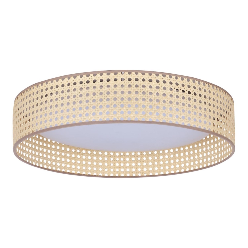Duolla - LED Stropna svetilka ROLLER LED/24W/230V pr. 45 cm ratan