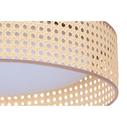 Duolla - LED Stropna svetilka ROLLER LED/24W/230V pr. 45 cm ratan