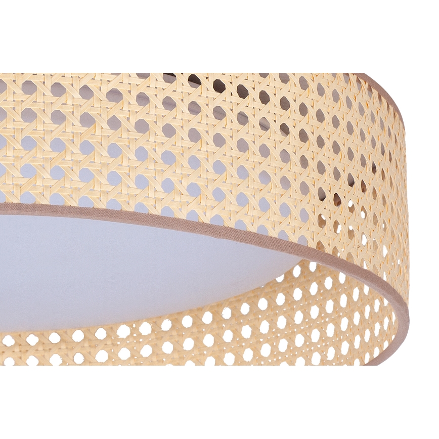 Duolla - LED Stropna svetilka ROLLER LED/24W/230V pr. 45 cm ratan