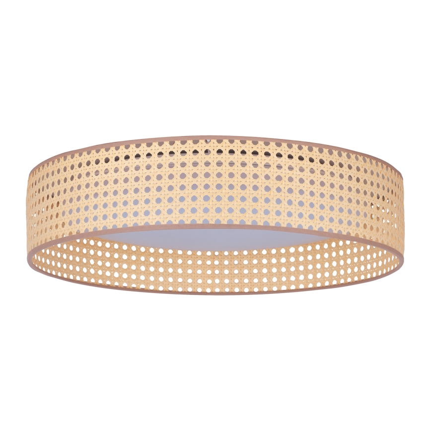 Duolla - LED Stropna svetilka ROLLER LED/24W/230V pr. 45 cm ratan