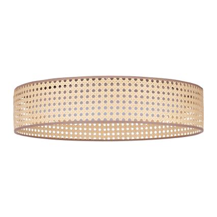 Duolla - LED Stropna svetilka ROLLER LED/24W/230V pr. 45 cm ratan