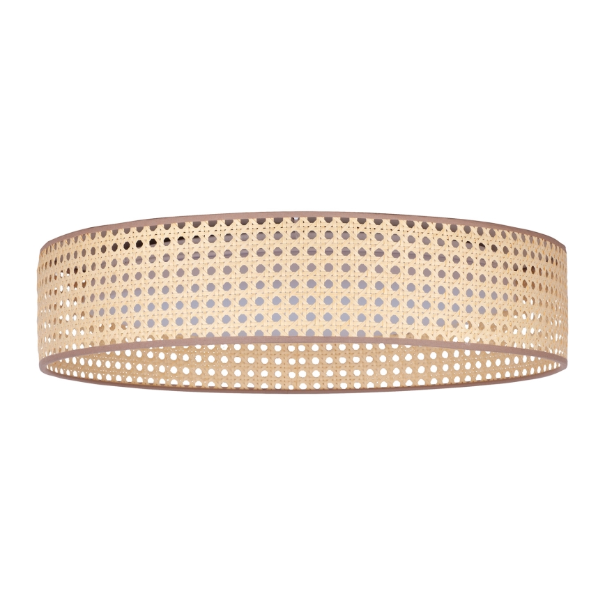 Duolla - LED Stropna svetilka ROLLER LED/24W/230V pr. 45 cm ratan