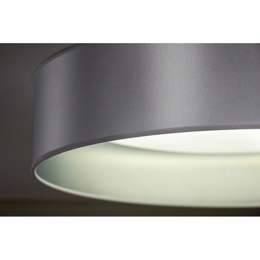 Duolla - LED Stropna svetilka ROLLER LED/24W/230V pr. 45 cm srebrna