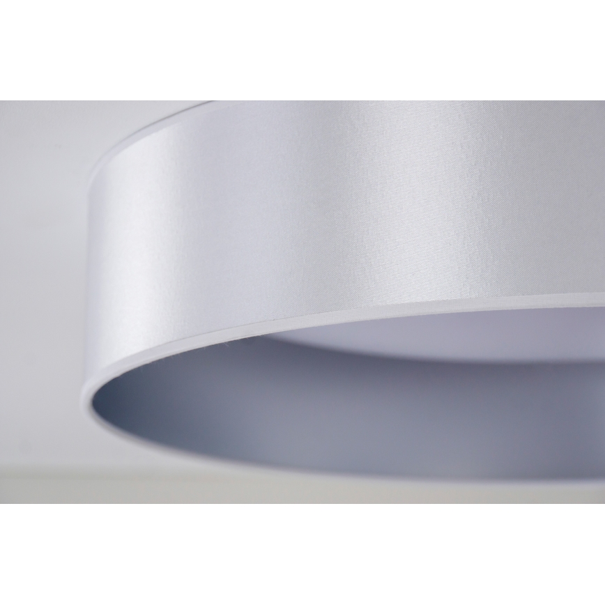 Duolla - LED Stropna svetilka ROLLER LED/24W/230V pr. 45 cm srebrna