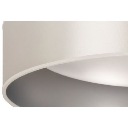 Duolla - LED Stropna svetilka ROLLER LED/24W/230V pr. 45 cm srebrna