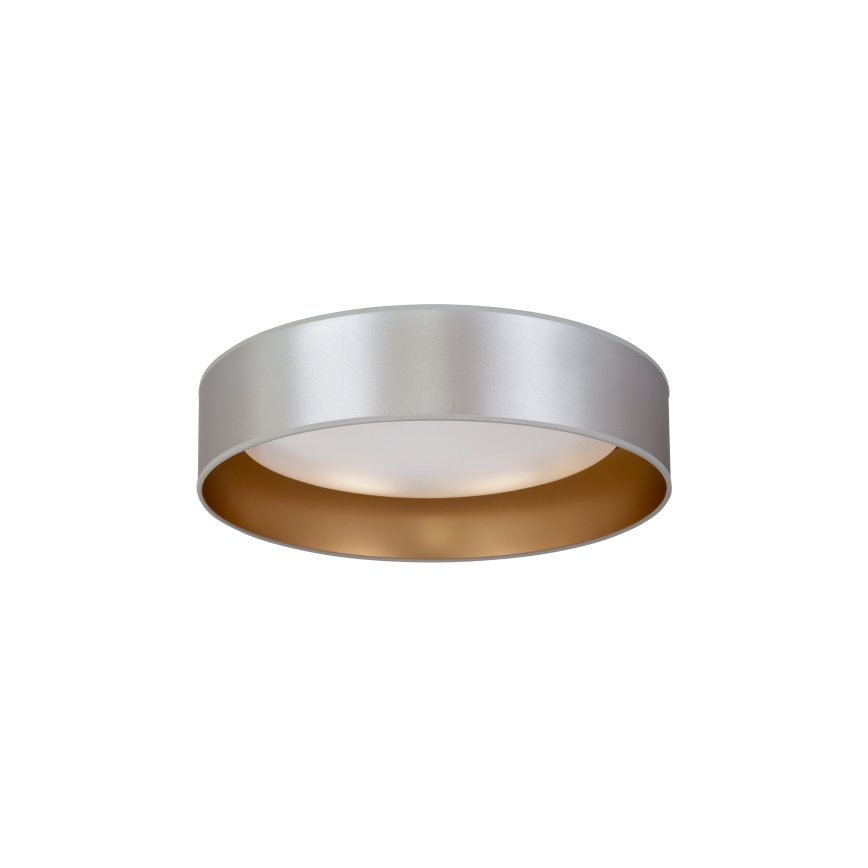 Duolla - LED Stropna svetilka ROLLER LED/24W/230V pr. 45 cm srebrna/zlata
