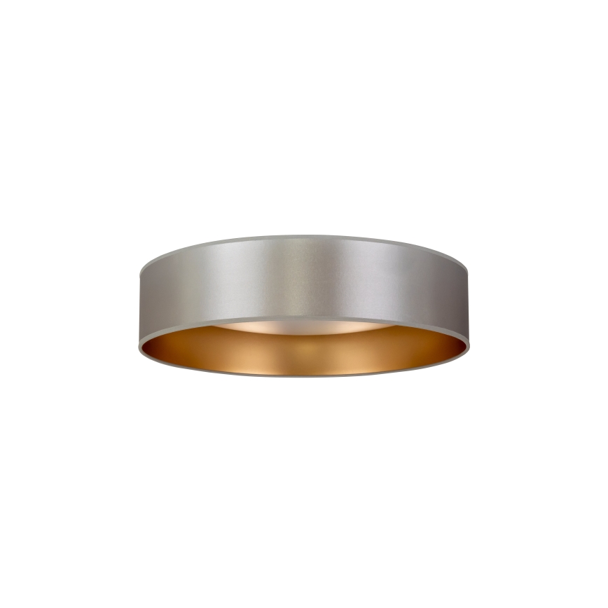 Duolla - LED Stropna svetilka ROLLER LED/24W/230V pr. 45 cm srebrna/zlata